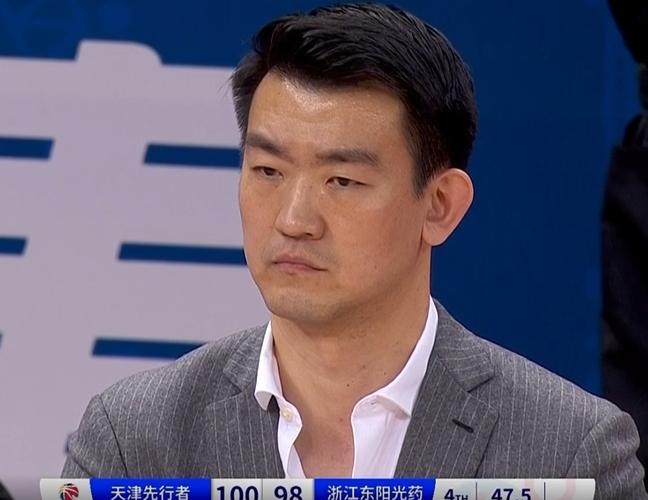 王博：江苏队有很多年轻球员所以有意让队内的年轻力量上场涨球